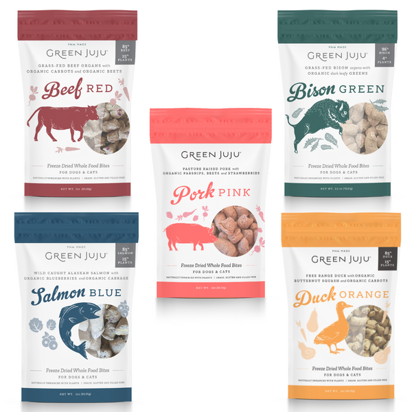 Freeze-Dried Whole Food Bites (Mixed 5-Pack)