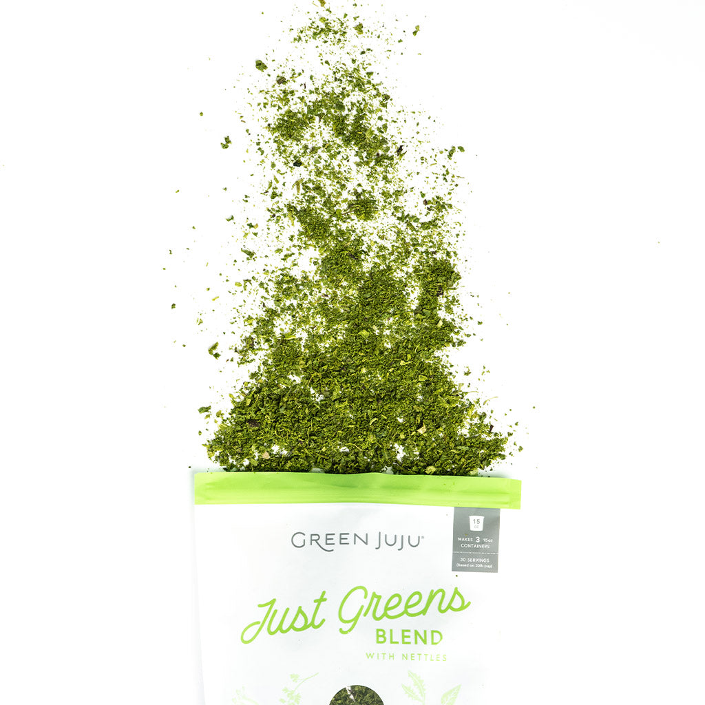 Freeze-Dried Just Greens Blend with Nettles – Green Juju
