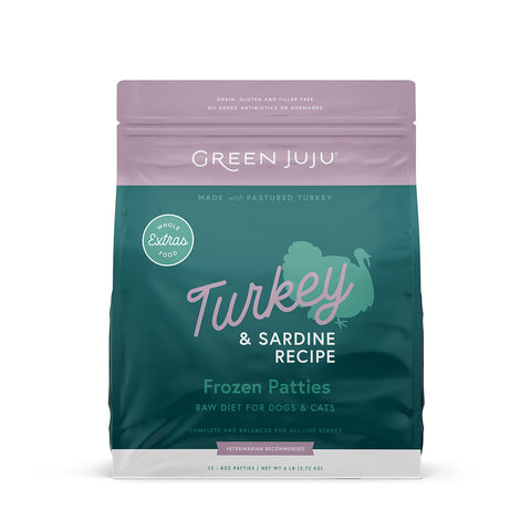 Extras Turkey & Sardine - Frozen Patties & Sliders