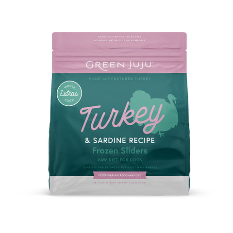 Extras Turkey & Sardine - Frozen Patties & Sliders