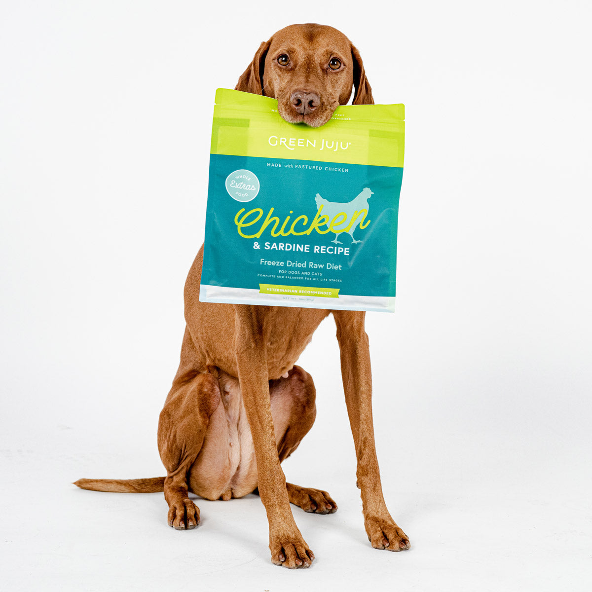 Extras Chicken & Sardine – Complete & Balanced Freeze-Dried Meal