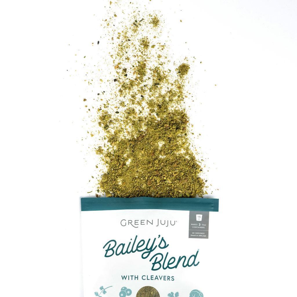 Freeze-Dried Bailey's Blend with Cleavers – Green Juju