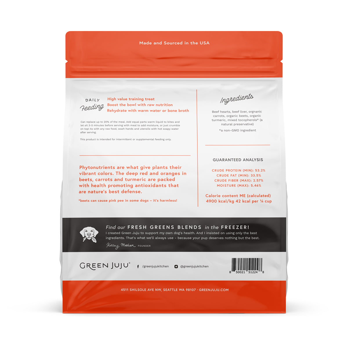 Beef Red Whole Food Bites – Green Juju