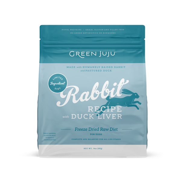 Rabbit Recipe with Duck Liver (4-Pack)