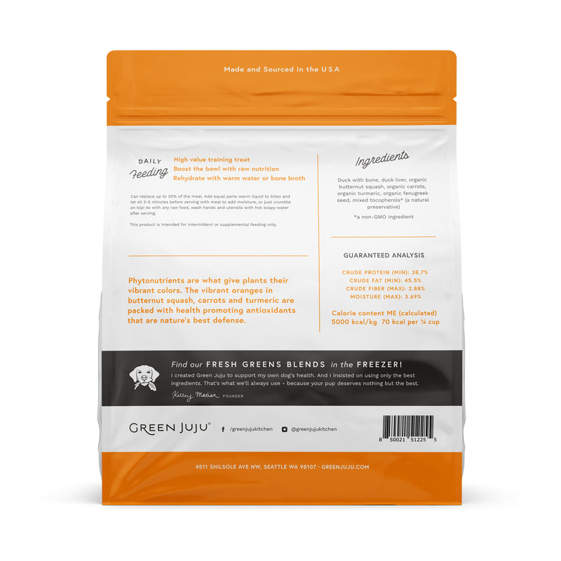 Duck Orange Whole Food Bites