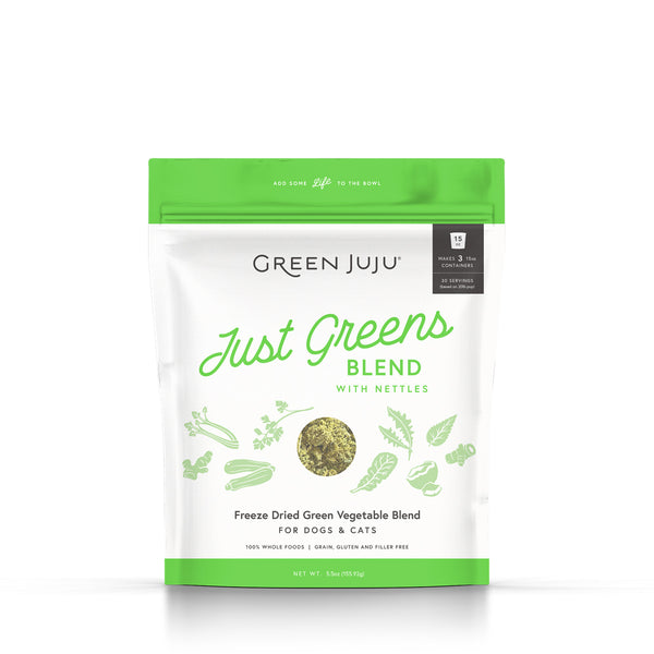 Freeze-Dried Just Greens Blend with Nettles – Green Juju