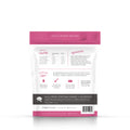 Back o the Vitality Blend package showing the ingredients and feeding instructions