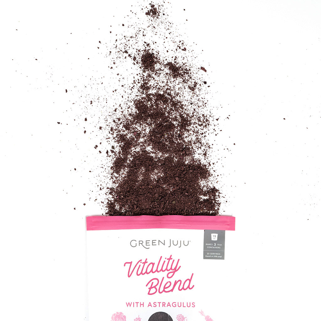 Freeze-Dried Vitality Blend with Astragulas – Green Juju