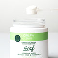 A scoop of  Leaf - Fermented, Kombucha-Based Probiotic by Green Juju