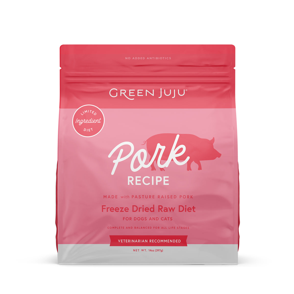 Pork Recipe - Freeze Dried Raw Diet – Green Juju